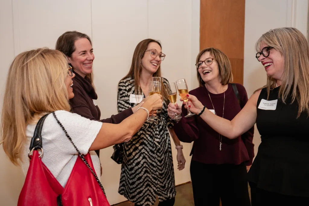 Soirée Vins et Fromages 2025 de l'ICSTA Québec
